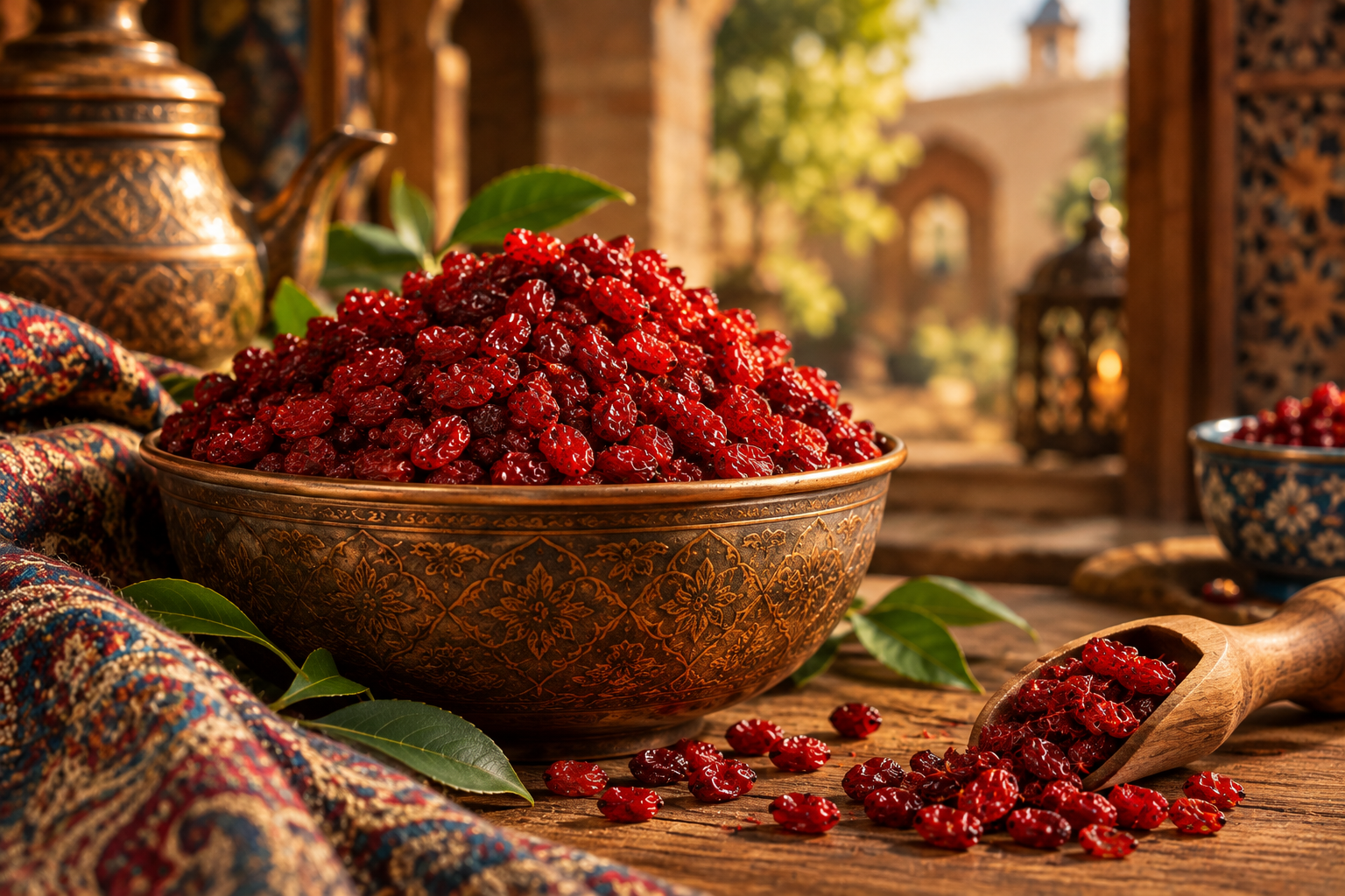 زرشک پفکی اعلا تازه یک کیلوگرمی